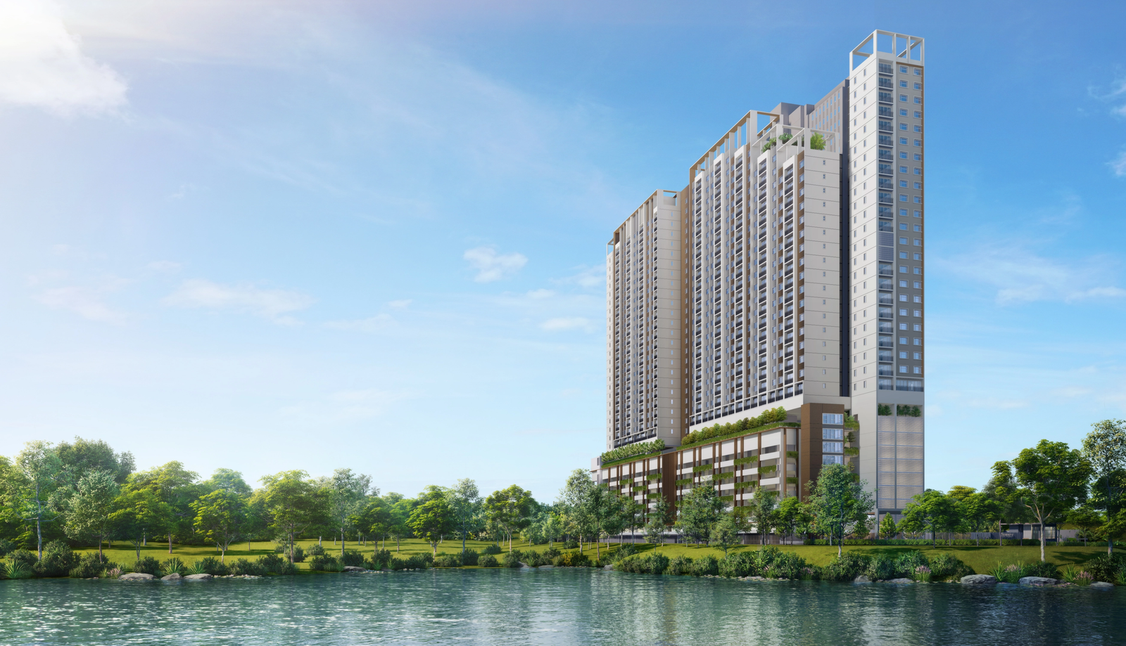 Danau Puchong lakeside condominium by YTL Land